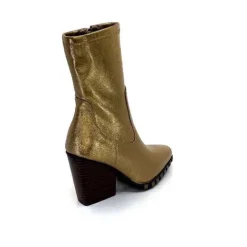 noa harmon 9095 Yvette Cuir Metal Or*Femme Santiags