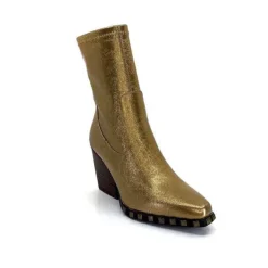 noa harmon 9095 Yvette Cuir Metal Or*Femme Santiags