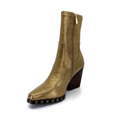 noa harmon 9095 Yvette Cuir Metal Or*Femme Santiags