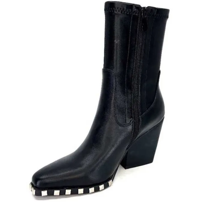 noa harmon 9095 Yvette Cuir Noir*Femme Santiags