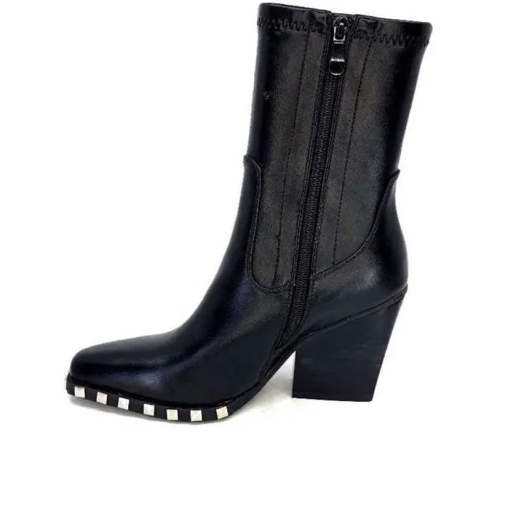 noa harmon 9095 Yvette Cuir Noir*Femme Santiags
