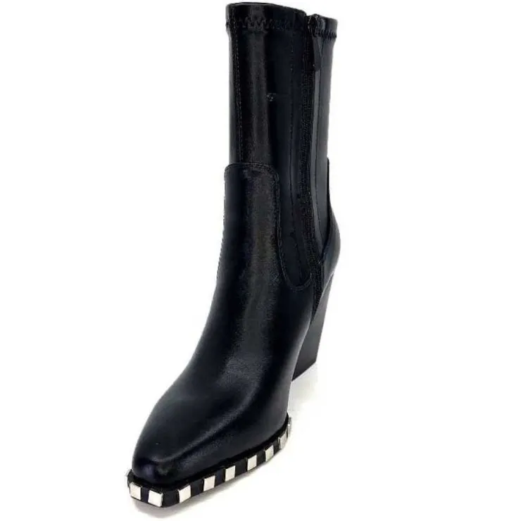 noa harmon 9095 Yvette Cuir Noir*Femme Santiags