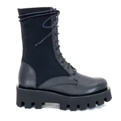 Paloma Barcelo Ahrem Cuir Noir Textile Noir*Femme Bottines