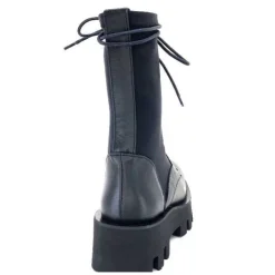 Paloma Barcelo Ahrem Cuir Noir Textile Noir*Femme Bottines