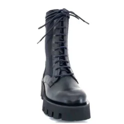 Paloma Barcelo Ahrem Cuir Noir Textile Noir*Femme Bottines