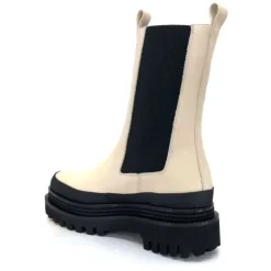 Paloma Barcelo Carmen Cuir Ivory*Femme Bottines
