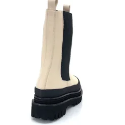 Paloma Barcelo Carmen Cuir Ivory*Femme Bottines