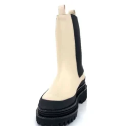 Paloma Barcelo Carmen Cuir Ivory*Femme Bottines