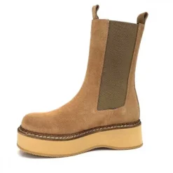 Paloma Barcelo Eerin Daim Nocciolata*Femme Bottines