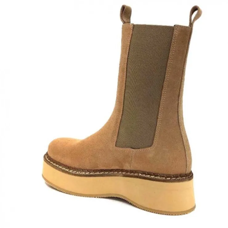 Paloma Barcelo Eerin Daim Nocciolata*Femme Bottines