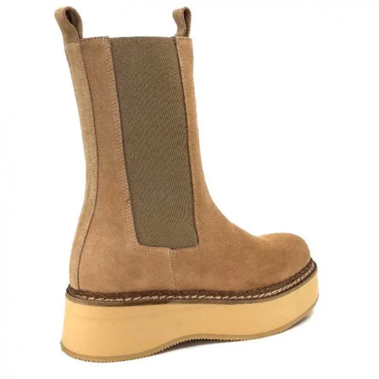 Paloma Barcelo Eerin Daim Nocciolata*Femme Bottines