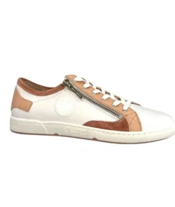 Pataugas 628395 Jester Cuir Abricot*Femme Baskets