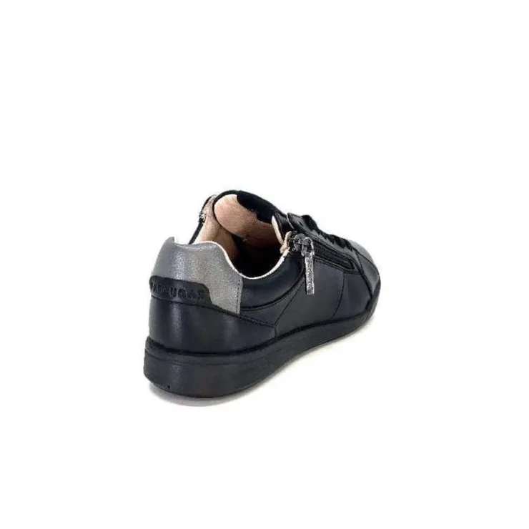 Pataugas 628403 Palme Cuir Noir*Femme Baskets