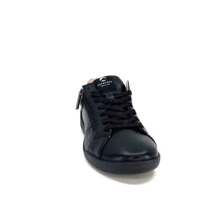 Pataugas 628403 Palme Cuir Noir*Femme Baskets