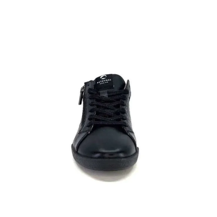 Pataugas 628403 Palme Cuir Noir*Femme Baskets
