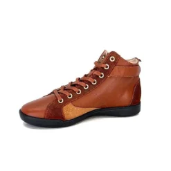 Pataugas 628270 Palme Cuir Rouille*Femme Baskets
