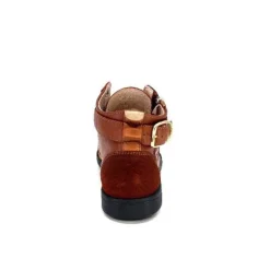 Pataugas 628270 Palme Cuir Rouille*Femme Baskets