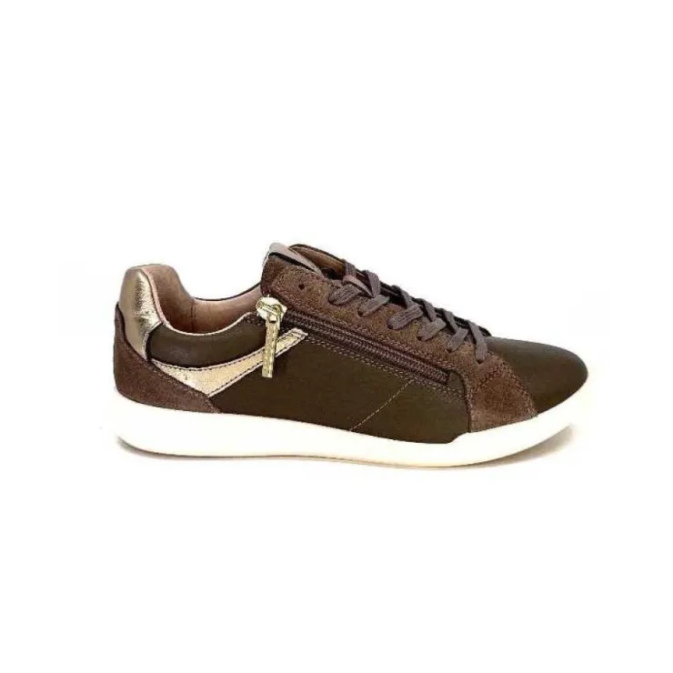 Pataugas 628403 Palme Cuir Taupe*Femme Baskets
