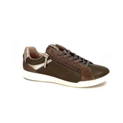 Pataugas 628403 Palme Cuir Taupe*Femme Baskets