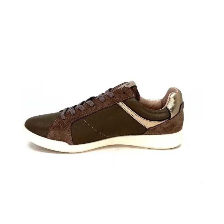 Pataugas 628403 Palme Cuir Taupe*Femme Baskets