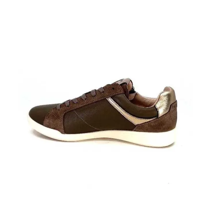Pataugas 628403 Palme Cuir Taupe*Femme Baskets
