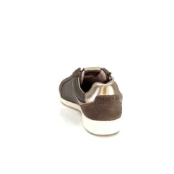 Pataugas 628403 Palme Cuir Taupe*Femme Baskets