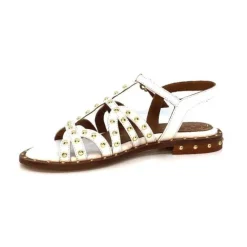 Pedro Miralles 17603 Cuir Blanc*Femme Sandales