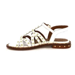 Pedro Miralles 17603 Cuir Blanc*Femme Sandales