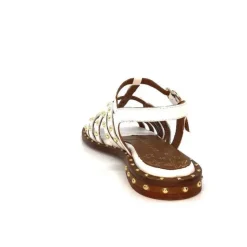 Pedro Miralles 17603 Cuir Blanc*Femme Sandales