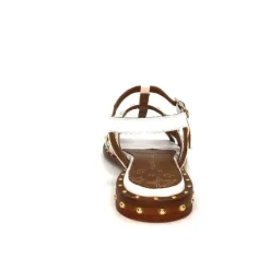 Pedro Miralles 17603 Cuir Blanc*Femme Sandales