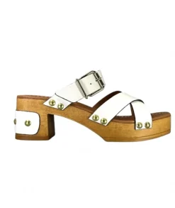 Pedro Miralles 13151 Cuir Blanc*Femme Sandales