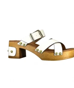 Pedro Miralles 13151 Cuir Blanc*Femme Sandales