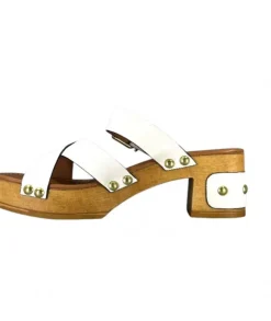 Pedro Miralles 13151 Cuir Blanc*Femme Sandales