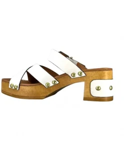 Pedro Miralles 13151 Cuir Blanc*Femme Sandales