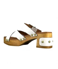 Pedro Miralles 13151 Cuir Blanc*Femme Sandales