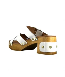 Pedro Miralles 13151 Cuir Blanc*Femme Sandales