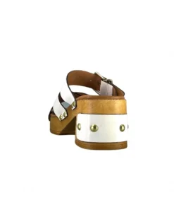 Pedro Miralles 13151 Cuir Blanc*Femme Sandales