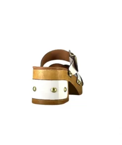 Pedro Miralles 13151 Cuir Blanc*Femme Sandales