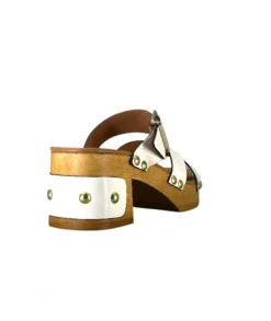 Pedro Miralles 13151 Cuir Blanc*Femme Sandales