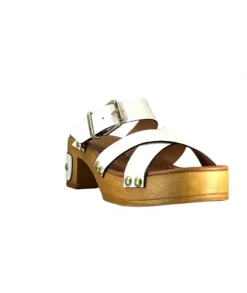 Pedro Miralles 13151 Cuir Blanc*Femme Sandales