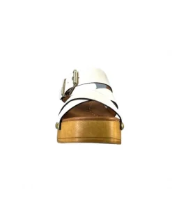 Pedro Miralles 13151 Cuir Blanc*Femme Sandales