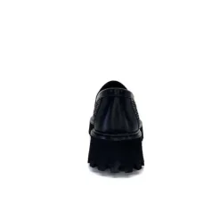 Pedro Miralles 25125 Daim Noir*Femme Mocassins