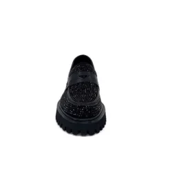 Pedro Miralles 25125 Daim Noir*Femme Mocassins