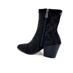 Pedro Miralles 25534 Daim Noir*Femme Santiags