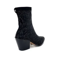 Pedro Miralles 25534 Daim Noir*Femme Santiags