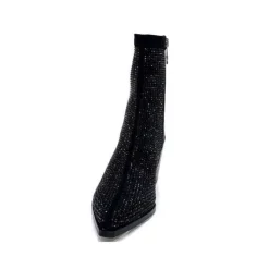 Pedro Miralles 25534 Daim Noir*Femme Santiags