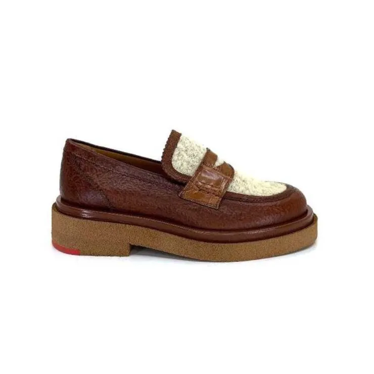 Pertini 32416 D 10 Cuir Marron*Femme Mocassins