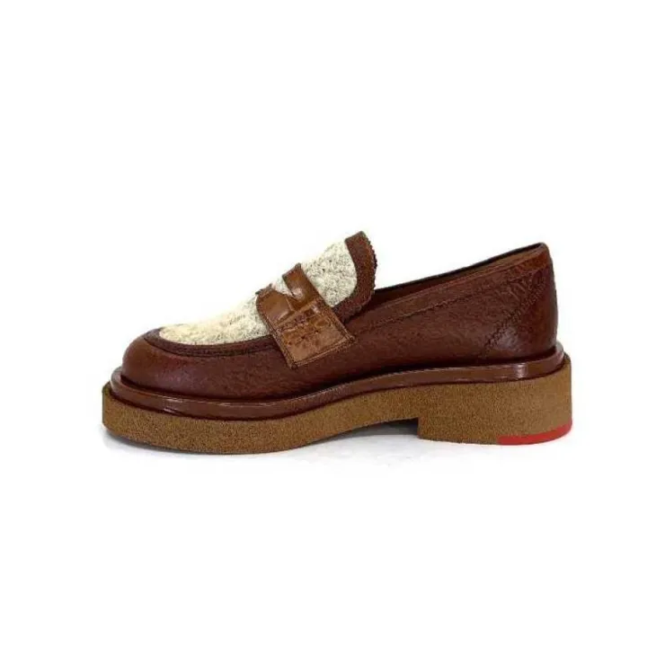 Pertini 32416 D 10 Cuir Marron*Femme Mocassins