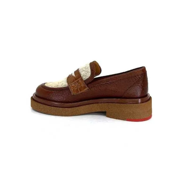 Pertini 32416 D 10 Cuir Marron*Femme Mocassins
