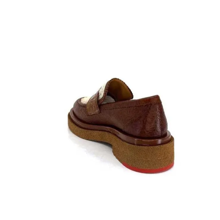 Pertini 32416 D 10 Cuir Marron*Femme Mocassins